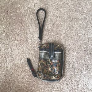 Sakroots small phone wristlet